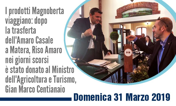 I prodotti Magnoberta viaggiano ancora, Domenica 31 Marzo - Borsa Merci di Mortara